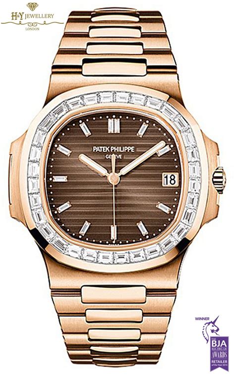 patek philippe nautilus with diamonds